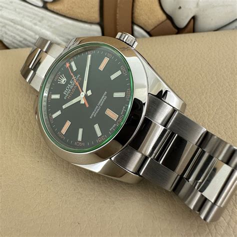 rolex milgauss vetro verde opinioni